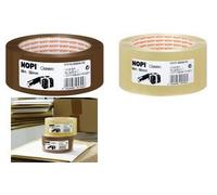 Ruban adhésif d'emballage Nopi 57211 transparent (L x l) 66 m x 50 mm acrylique