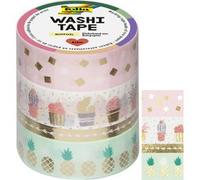 Rubans autocollants déco Washi-Tape HOTFOIL OR