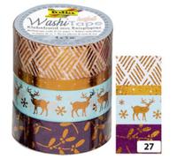 Rubans autocollants Noël Washi-Tape HOTFOIL BLEU GLACE