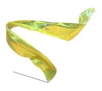 Rubans de danse, banderoles en soie de 98 pouces avec tige télescopique pour la gymnastique, la danse artistique, l'éloge l'église