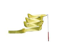 Rubans de danse Rubans de gymnastique colorés 2 à 4 mètres for la danse classique, le ballet et twirling. Équipement d'entraînement en artistique pour Danse Artistique Entraînement(Color 3,2m)