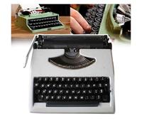 Rubans de Machine à écrire Traditionnels, Machine à écrire Manuelle Classique, Aucune Alimentation requise, Facile à Transporter, for Notes, Lettres, écriture, écrivains littéraires(White)