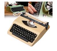 Rubans de Machine à écrire Traditionnels, Machine à écrire Manuelle Classique, Aucune Alimentation requise, Facile à Transporter, for Notes, Lettres, écriture, écrivains littéraires(Milkteacolor)