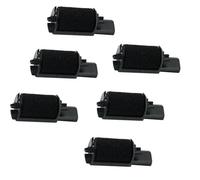 Rubans de Remplacement d'encre Noire, 6 pièces, adaptés au Rouleau d'encre Casio Sharp Aurora Monroe-IR-40 Pièces de copieur d'imprimante