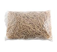 Rubans en caoutchouc pour produits de bureau Diamètre 100 mm 1,5 x 1,5 mm 1000 g Naturel/Petits accessoires de bureau/Type standard/Matériaux-caoutchouc/Poids (g) : 1000 g/Couleur-Naturel/Taille : 1,5