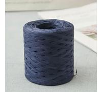 Rubans en papier raphia, Rouleau de ruban multicolore 200 mètres, for bricolage, artisanat, emballage cadeaux, décor fête mariage(Dark Blue)