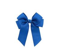 Rubans gros-grain solides de haute qualité, 1 pièce, nœud avec pince à cheveux, Boutique for for enfants(6 Royal Blue)