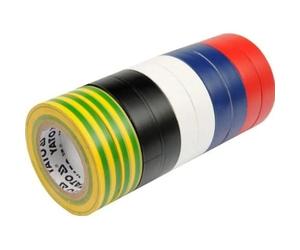Rubans isolants - Yato - YT-8173 - 19 mm x 20 m - 10 pièces - Couleur Autre