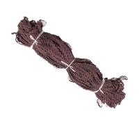 Rubans larges et épais en satin, Ruban décoratif 5 mm x 25 m, bordure ondulée, bordure en dentelle, ruban cadeau, ruban for couture, bricolage, vêtements, emballage(Dark coffee)