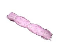 Rubans larges et épais en satin, Ruban décoratif 5 mm x 25 m, bordure ondulée, bordure en dentelle, ruban cadeau, ruban for couture, bricolage, vêtements, emballage(Lightpink)