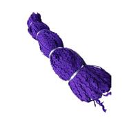 Rubans larges et épais en satin, Ruban décoratif 5 mm x 25 m, bordure ondulée, bordure en dentelle, ruban cadeau, ruban for couture, bricolage, vêtements, emballage(Dark purple)