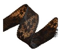 Rubans non extensibles en dentelle, 9 mètres, 30 mm, for cheveux, loisirs créatifs, accessoires faits main, vêtements(Color-02)