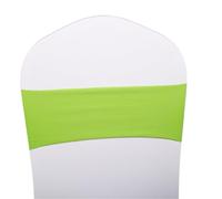 Rubans pour Chaises de Mariage Lot de 10 nœuds papillon décoratifs for chaises, parfaits for un mariage, anniversaire ou banquet. Élastiques, ils s'adaptent à toutes les . Style uni(Light green)