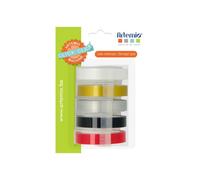 Rubans pour étiqueteuse - ARTEMIO - Clik Clik - 9 mm - 5 pcs - Couleur Noir