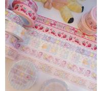 Rubans Washi En Forme D'ours Lapin, 1.5cm X 5m, Bande De Masquage Pour Journal À Puces, Scrapbooking, Papeterie De Décoration, Diy Bricolage
