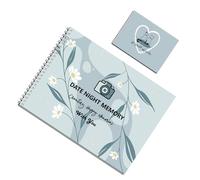 Rubbel-Date-Night-Ideen - Date-Night-Spiele Fotoalbumbuch für Paare | Abenteuerliche Date-Night-Kartenspiele | Kreative Paare Spiele für Romantische Abende Zuhause