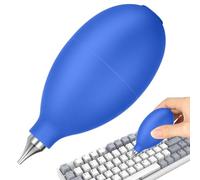 Rubber Air Blower, Air Bulb Blower, Manual Dust Remover, Cleaning Tool, Soft Elastic Design, Precision Nozzle, Black, Camera Lens Keyboard, Watch Maintenance, Electronics Care