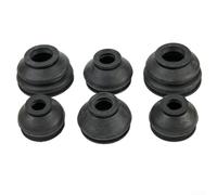 Rubber Ball Joint Boots 3x2 Inch Black Protection Set | 3x2 inch size, black rubber material, protects against dust and debris, extends component life
