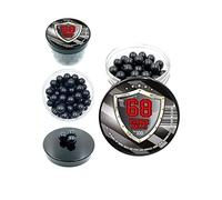 Rubber Balls in 68 Caliber 100 x Premium Quality Hard Rubberballs Powerballs Paintballs for Self Home Defense Pistols balles en Caoutchouc .68 Cal.