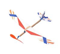 Rubber Band Aircraft - Powered Glider Airplane Toy, Indoor Outdoor Model | Rubber Band Aircraft For Camping Beach Vacation Backyard Indoor Outdoor Birthday Party Favor Kids Play Educational Fun