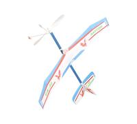 Rubber Band Airplane - ABS, Flying Glider Toy, Airplane Glider Kit | Smooth Design, Outdoor Flying Toy, Rubber Band Airplanes For Kids, Boys, Girls, Students, Adults, Camping, Garden, Sports