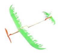 Rubber Band Airplanes - PP Wood 44x51cm Assembly Size | Rubber Band Powered Airplane, Flying Glider Plane, Model Aircraft Toy, Outdoor Game | Outdoor Sports