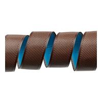 Brooks England Ruban de guidon Cambium Rubber caoutchouc marron intense