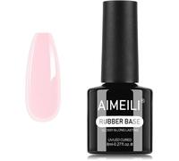 Rubber Base Gel Flexible et Protectrice 8ml,Gel de Base,Couleur Néon Macaron,Apex Building,Renforcer et Réparation les Ongles