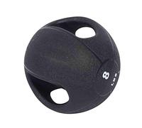 Rubber Binaural Medicine Ball Men's and Women's Cross Training Strength Training Aerobics Training Fitness Ball 8lb/3.6kg