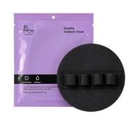 Rubber Body Scrubber Reusable Anti-Slip Quick-Dry Shower Tool