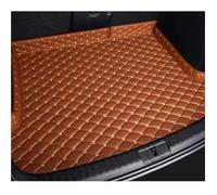 Rubber Boot Mat Compatible Tapis Coffre sur Mesure Cuir Voiture Protection Intérieure pour MG ZS EV HS EHS MG5 MG4 Mulan Marvel R 2017 2022(Brown,MG5 2022)