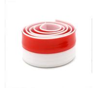 Rubber Door Draft Stopper 1M Self-Adhesive Seal(White) | Self- rubber, windproof seal, blocks drafts, fits bottom gaps, easy peel and stick