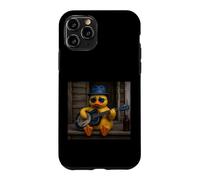 Rubber Duck Ducky Blues Music Musician Guitar Lunettes de Soleil Coque pour iPhone 11 Pro