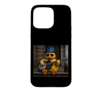 Rubber Duck Ducky Blues Music Musician Guitar Lunettes de Soleil Coque pour iPhone 15 Pro Max