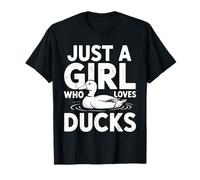 Rubber Duck Juste Une Fille Qui Aime Les Canards en Caoutchouc T-Shirt