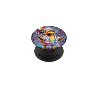Rubber Duckie Duck Duck Disco Dance Lover Funny Dancing PopSockets PopGrip Adhésif