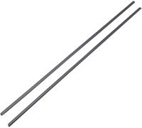 Rubber Foot Strips Replacement Rubber Pads for Dell Latitude 7320 Latitude E7320 9.5"" Dark Grey (Pack of 2)