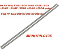 Rubber Foot Strips Set of 2 Rubber Foot Pads for HP Envy X360 15-DA 15-DB 15-DR 15-DS 15G-DR 15G-DX 15T-DA 15Q-DS 15T-DB 250 G7 255 G7 256 G7 TPN-C135 TPN-C111 36/Silver.[D188]