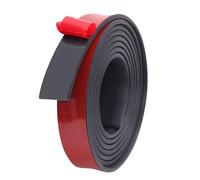 Rubber Grip Tape, Non-Slip Waterproof Weather Striping Sheets, Sturdy Rubber Construction, Insulation Sealing Adhesive Strip for Automotive, Home, and Industrial Use, Black