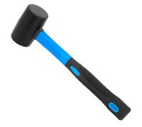 Rubber Hammer Mallets - Soft Hammer With Fiberglass Handle | Solid Rubber Hammerr With Ergonomic Grip For Woodworking Camping Tent Stakes | Maillet De Vélo - Outils D'extérieur Pour La Maison