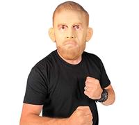 Rubber Johnnies Masque de combattant irlandais, Conor McGregor, tête entière, adulte, taille unique, notorieux