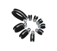 Rubber Lined P-Clip for Pipe Hose Cable Fastening | Firm Hold With Cushion Removable Rubber Liner(50mm)