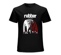 Rubber Movie Poster Men's T-Shirt Unisex Black Men Tees XL