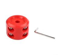 Rubber pour winch Cable Stopper for Truck UTV pour atv Hook Saver(Red)