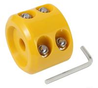 Rubber pour winch Cable Stopper for Truck UTV pour atv Hook Saver(Yellow)