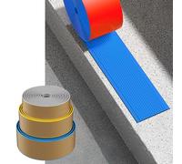 Rubber Stair Nosing, Self Adhesive Stair Edge Protector, Staircase Anti-slip Strips, Cuttable And Waterproof, Safety Step Trim For Tile Wood Metal Stair(Blue,W:4cmxL:3m)
