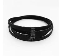 Rubber Timing Belt 2GT Closed-loop Synchronous Bandwidth 6mm Perimeter 240/242/244/246/248-300mm 1Pcs(250MM)