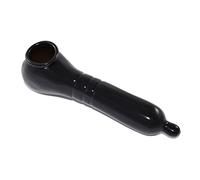 Rubberfashion - Étui pénien anatomique en latex - avec veines/scrotum - pour homme - 21 cm noir 0.4mm Taille unique
