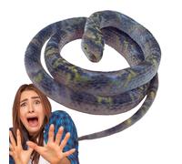 Rubberlange - Longue Longueur réaliste - 70 cm | Pytĥon en Plastique Doux et hochet des Jouets de Serpent | Snake Artificiel - Décoration d'halloween Protection des Oiseaux