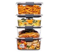 Rubbermaid 2053292 Boîte de conservation alimentaire en plastique sans BPA Transparent